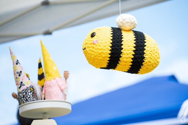 Arts and crafts are also available from vendors at the Westfield Farmers Market.