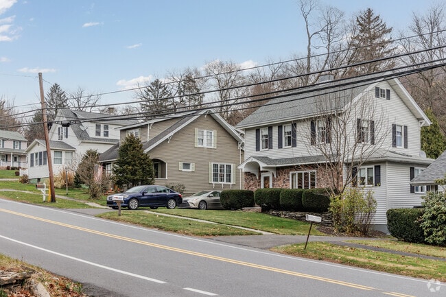 A variety of homes in classic American styles can be found in Chinchilla, PA.