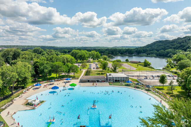 Spring Lake Park in nearby North Mankato has a pool that is  a fun summer option for residents.