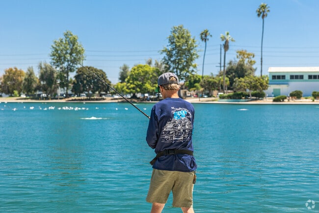 Alondra Park residents and visitors can enjoy fishing among other outdoor activities.