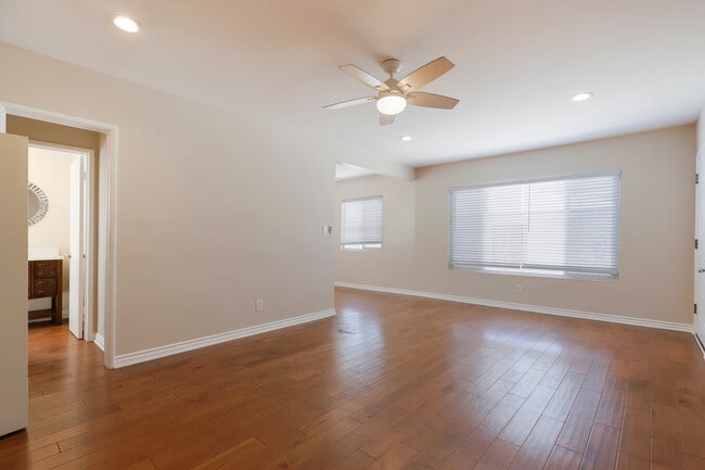 Living room toward dining area