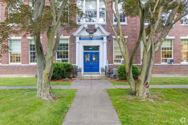 Students are proud to call Holmes Elementary School in Darien their place for learning.