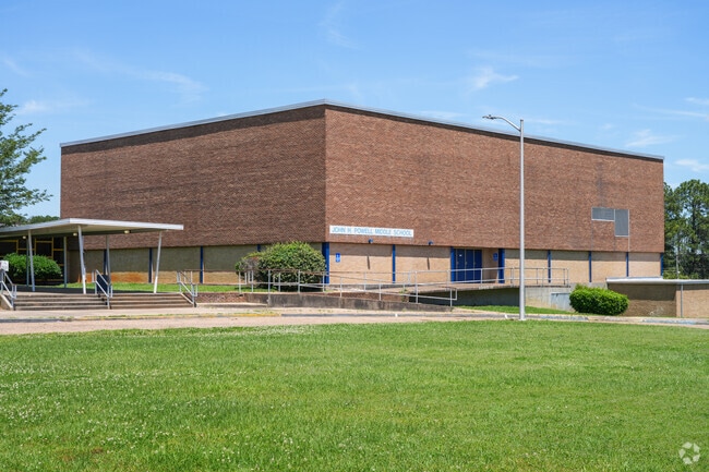 Powell Middle School serves 344 students in Jackson.