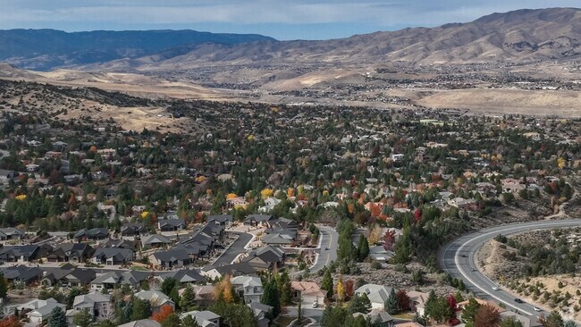 The community of South Outer Reno sprawls out across the valley.