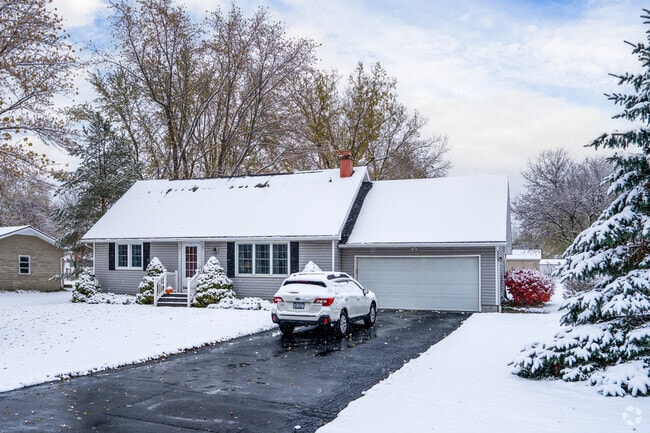 Ranch-style homes are one of the many housing types available in Clarence.