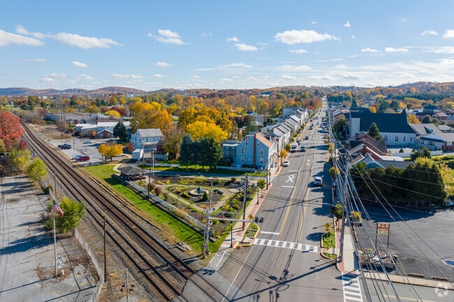 Lower Macungie West gets a Native American name meaning bear swamp, or place where bears feed.