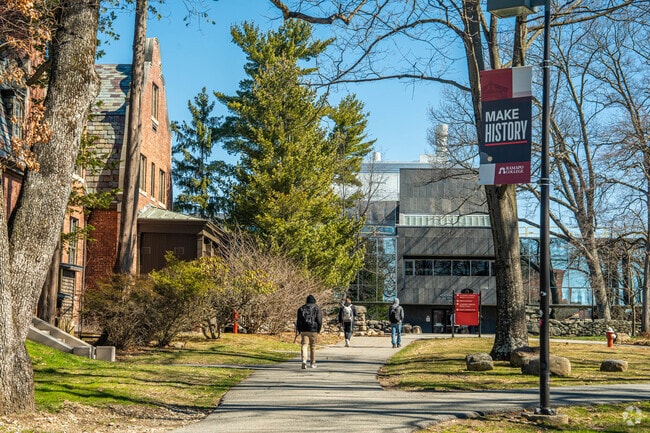 Students come from around the country to attend Ramapo College in Mahwah, NJ.