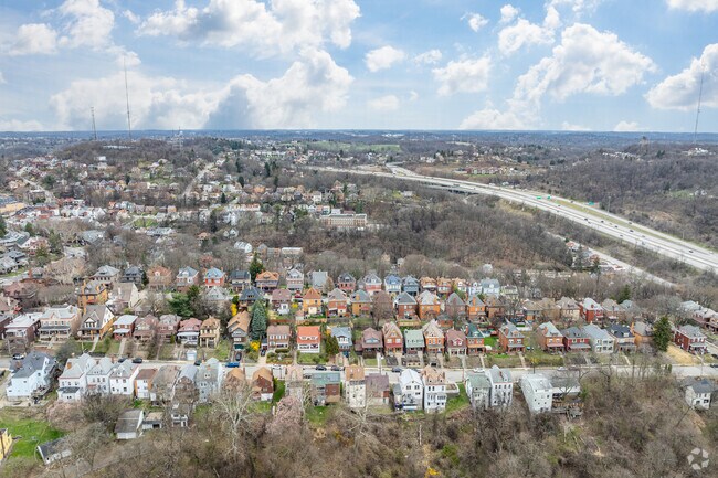 Perry North's streets are dotted with homes placed on small lots.