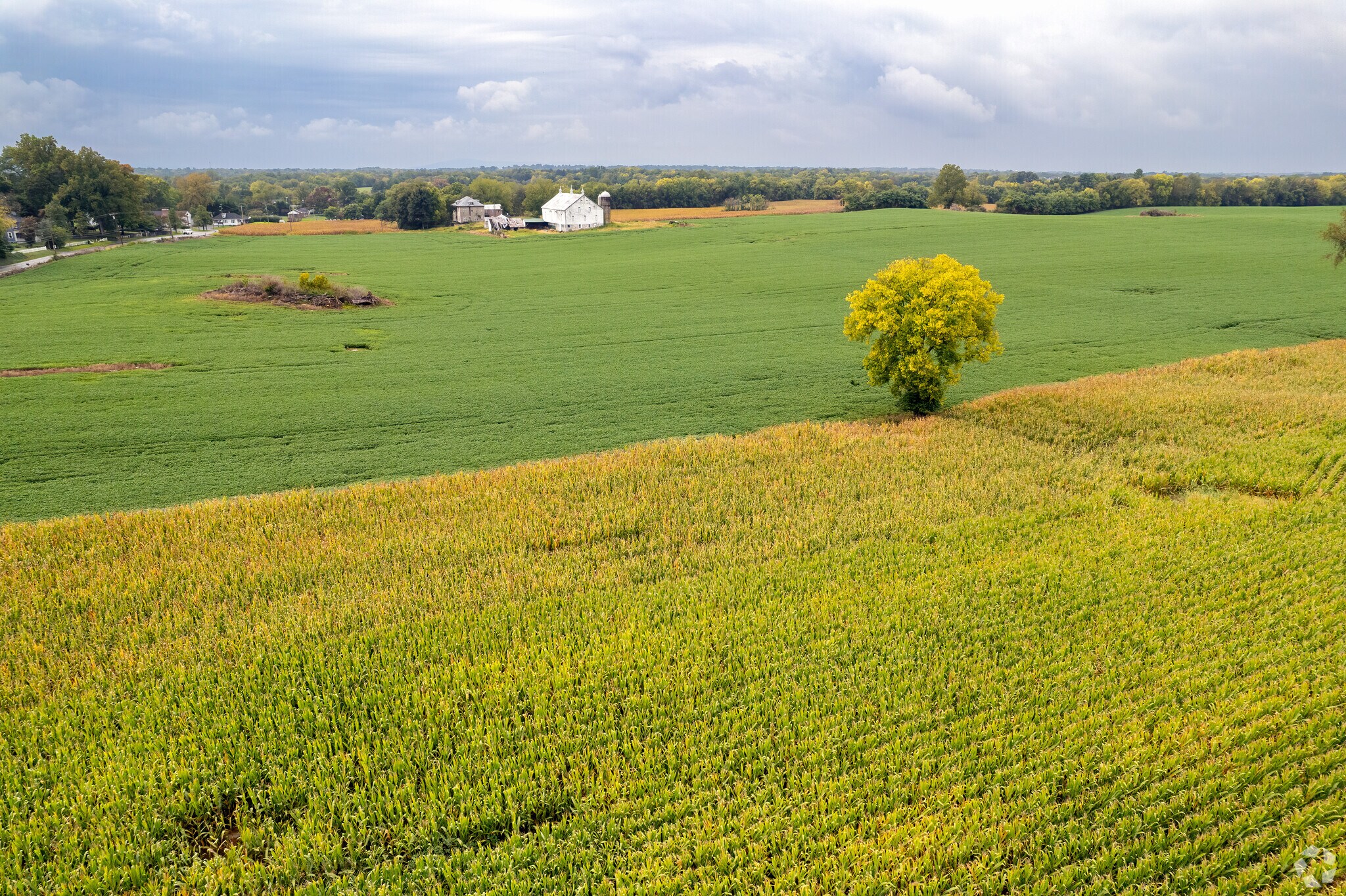Breathedsville offers beautiful views of mountains and rural farmland.