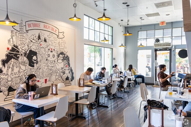 San Gabriel has an abundance of boba tea spots including Bubble Republic.