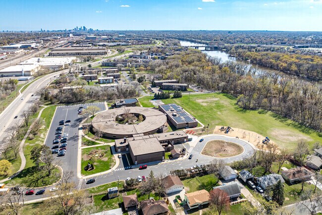 Fridley is suburb of Minneapolis and located along the Mississippi River.