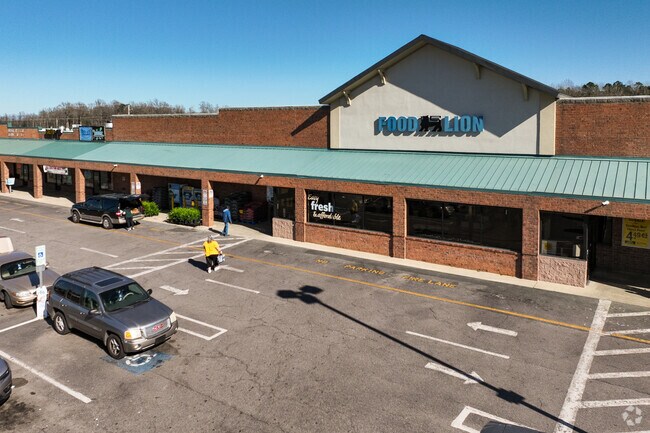 The Food Lion in Hertford offers residents convenient access to groceries and essentials nearby Albemarle Plantation.