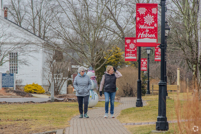 Come to visit Hebron, CT, and take a walk with your friends and enjoy nature.