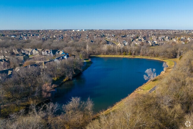 Homes in the Nottingham Forest neighborhood have trail access to Amesbury Lake Park.