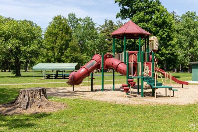 Miller Park playground is great for kids of nearby Saint Bernice.