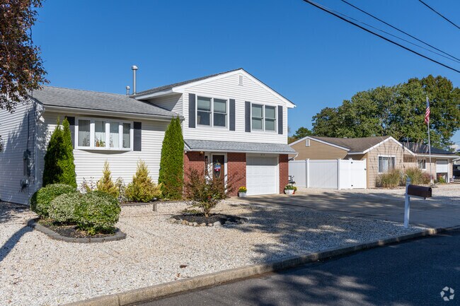 Colonial style homes are a popular option in Ocean Township.