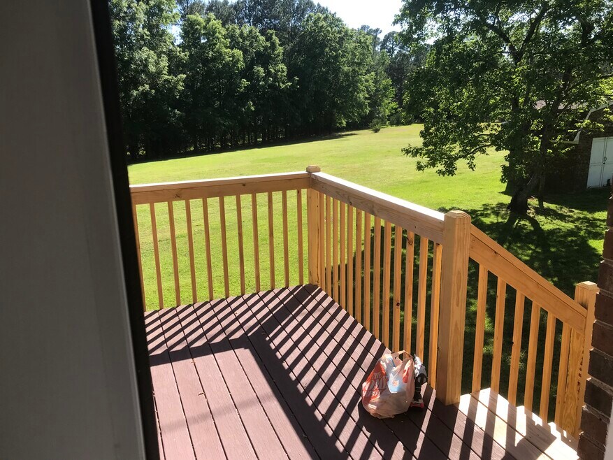 Deck view and Green Space