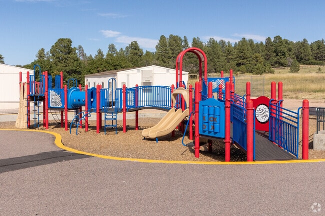 Franktown Elementary School in South Douglas County, has a playground area.