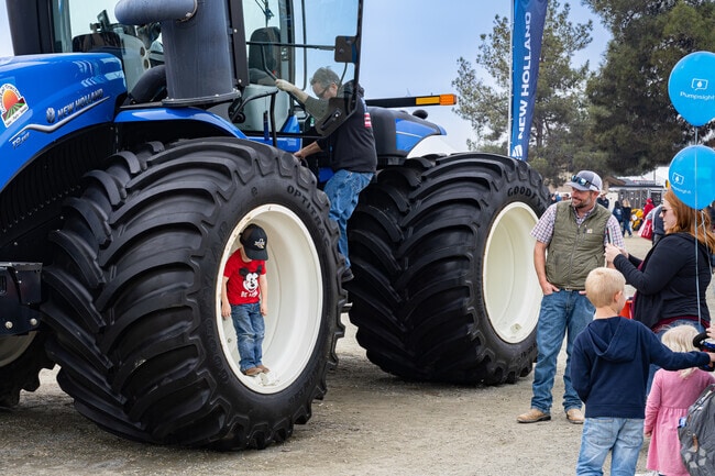 Young Tulare Southwest residents find fun activities at the World Ag Expo.