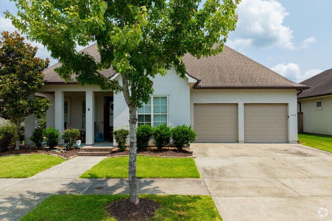 Families in Mouton enjoy large yards and contemporary architecture.