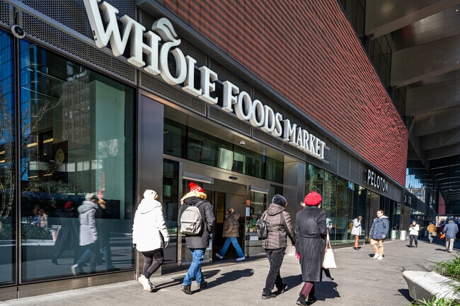 Whole Foods has everyday groceries.