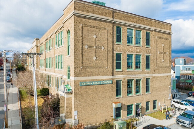 Fenway High School provides an early college education to students in Mission Hill, Boston, MA.