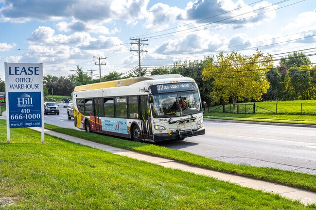 Buses are a common form of transit in Woodlawn.