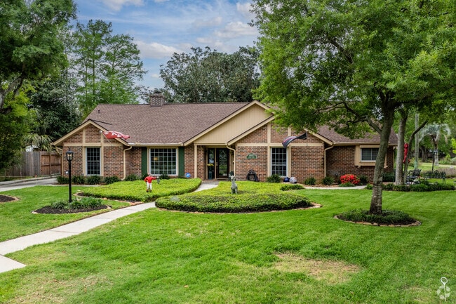 Many homes in Nassau Bay offer large front and back yards.