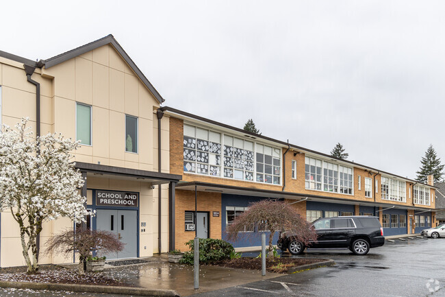 Pre-School and Elementary Students can attend the St. Clare private Catholic School in the Markham, Portland neighborhood.