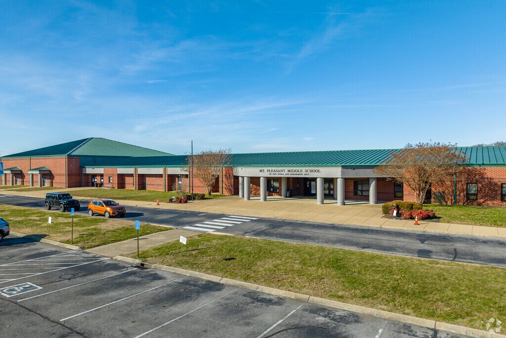 Mt. Pleasant Middle School is a visual and performing arts school in Mount Pleasant.