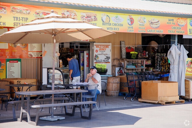 Grab a bite to eat at Clements Ridge Produce and Bakery near the City of Dogtown.