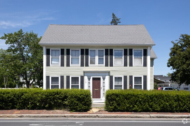 This traditional colonial style home is typical in Central Saco.