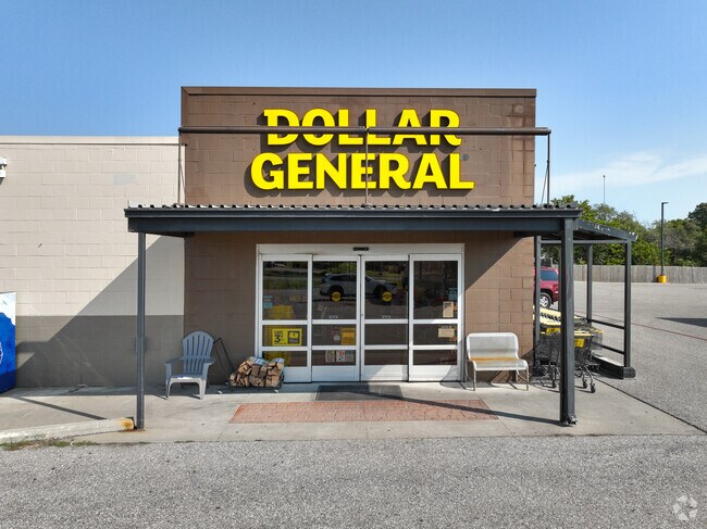 Dollar General in Rose Hill is a convenient stop for groceries and household essentials.