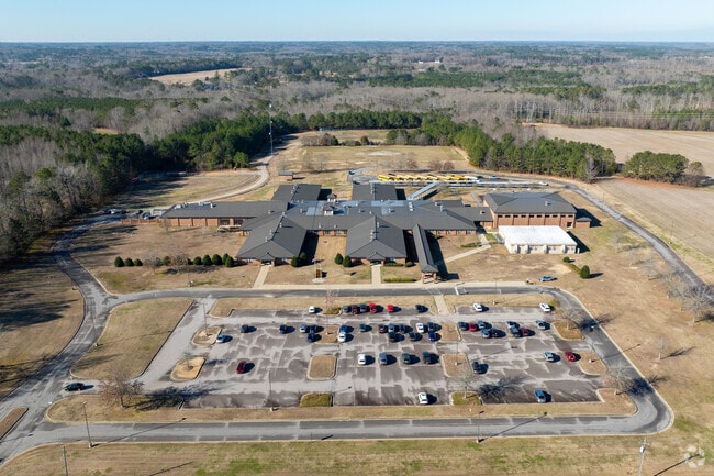 Bunn Middle School serves nearly 600 students in Bunn, NC.