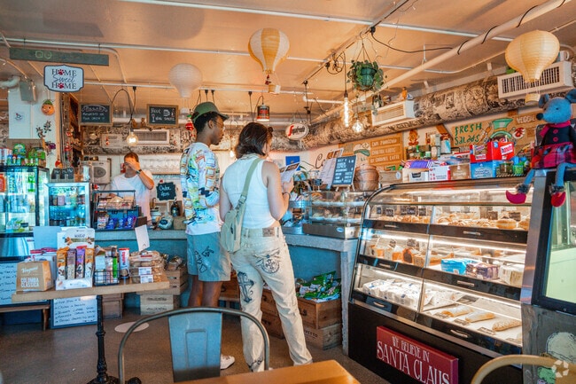 Guests ordering at Pinocchio Deli and Market in Edgewater.