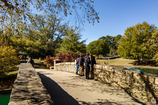 The popular Bridge at Freedom Park is just north of Collingwood.