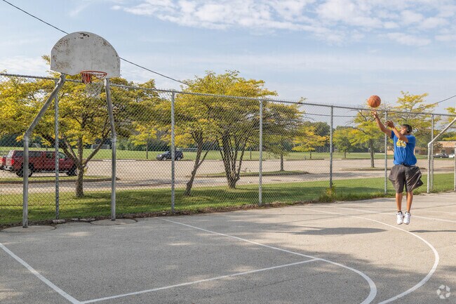 Madison Park near St. Aemilian's is a great place to shoot some hoops.