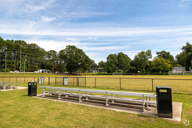 Eastside Christian School has a large athletic field.