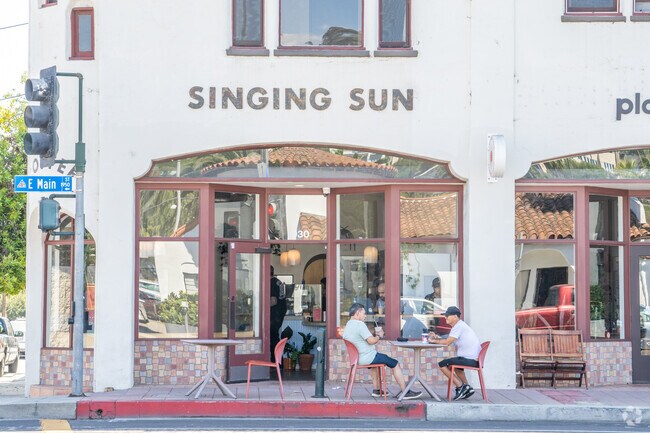 Singing Sun is the perfect place to grab coffee with friends.