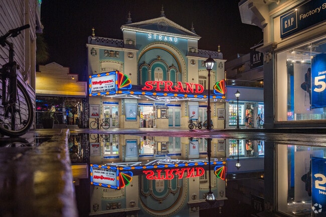 Old Town is littered with historic buildings such as the Strand Theater.