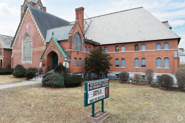 Augustine Classical Academy is situated within a church.
