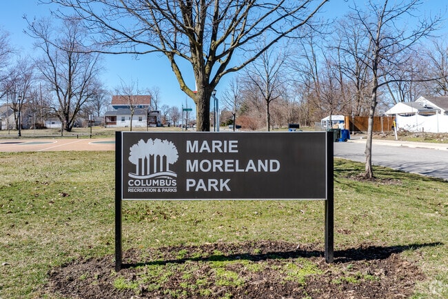 Locals grab fresh air at Marie Moreland Park.