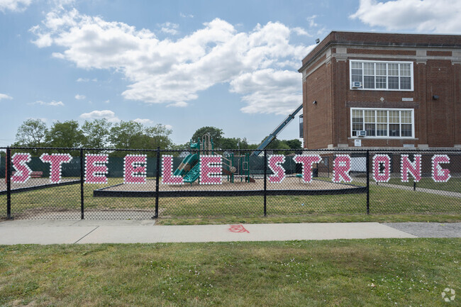 There is a lot of school pride at Steele Elementary School in Baldwin, NY.