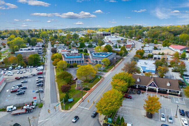 Lancaster Avenue, near Easttown, concentrates much of Berwyn and Devon’s shopping and dining.