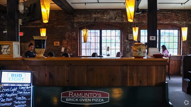 North End residents can enjoy great company and great pizza at Ramunto's.