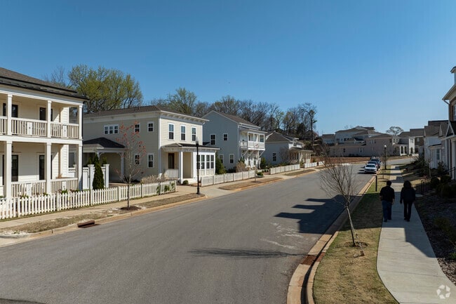 There is a New Orleans themed subdivision of homes in Madison.