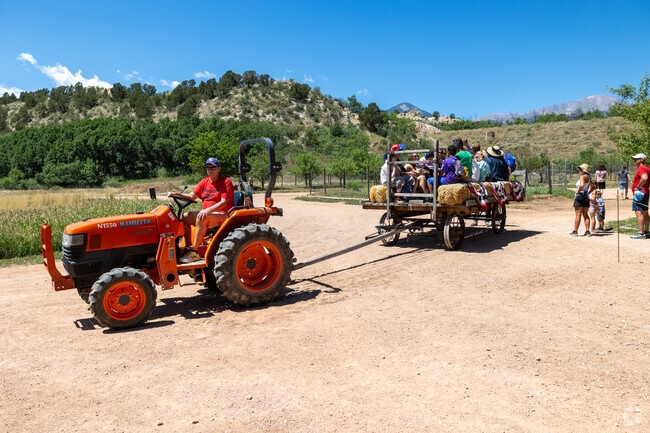 Take a tractor pulled hay ride at  Family Fourth.