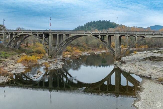 Myrtle Creek is surrounded by natural beauty.