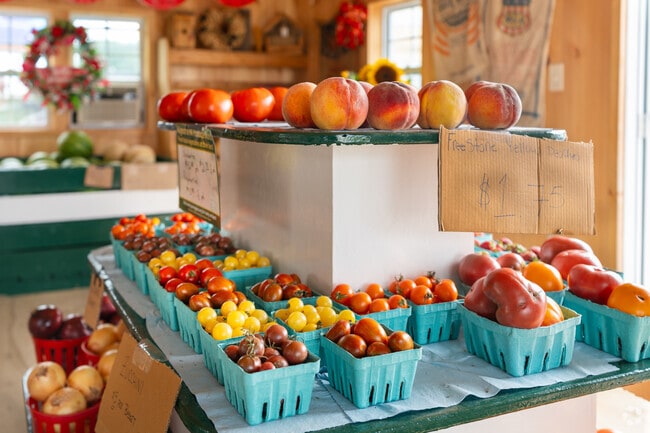 Fresh local produce at Hoffman’s Produce in Blandon.