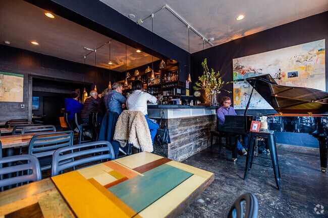 Live music can be heard every weekend at Osteria Divino in Sausalito.